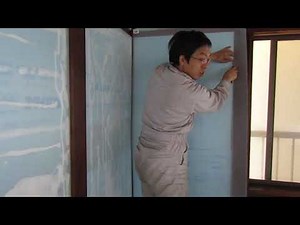 T-GARAGE店長のDIYリフォーム日記 ＃９ 壁の断熱材貼り付け＆壁紙を貼る前のプラダン貼り