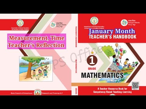 1st Class Maths Measurement, Time Teacher Handbook month of January | Measurement teacher reflection