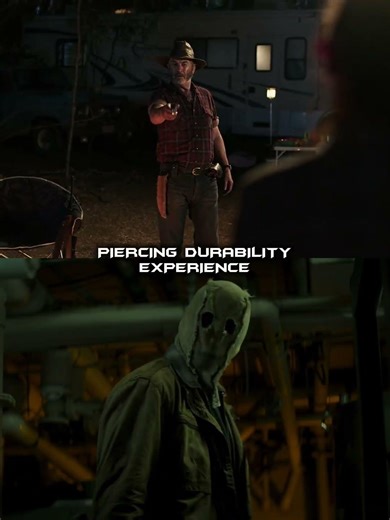 Mick Taylor vs The Man in the Mask #edit #vs #wisedit #wolfcreek #thestrangers #micktaylor
