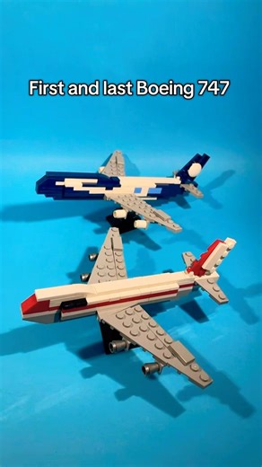 First and Last B747 in Lego !