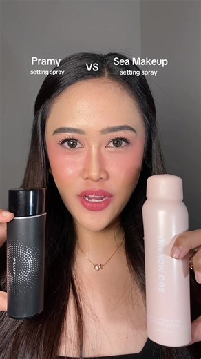 Battle of the Best Setting Sprays: Sea Makeup vs Pramy