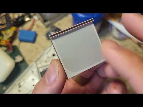 The air conditioner remote control is dim and hard to see. How to fix it?