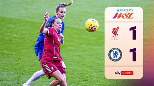Liverpool 1-1 Chelsea | Women's Super League highlights