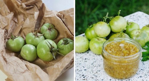 Que faire avec les tomates vertes du jardin ?