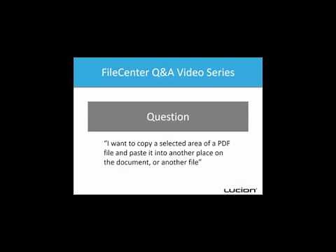 How to Copy a Selected Area on a Document and Paste to Another Location