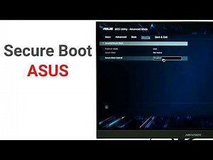 How to Enable or Disable Secure Boot on Asus Motherboard