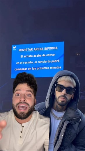 Javi Hoyos on Instagram: "Se lía en el concierto de Anuel en Madrid: llega tarde y le bajan el sonido del micrófono para que termine el concierto #anuel #anuelaa #movistararena"