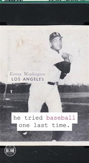 He Broke the NFL Color Barrier Before Jackie Robinson. Then He Tried Baseball.