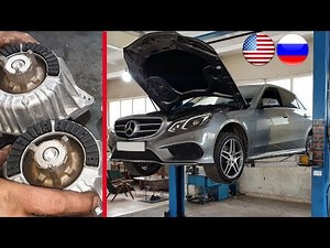 Problem solved. Replacing Engine Mounts on Mercedes W212 / Vibration when the engine is cold