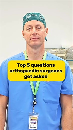 From recovery timelines to treatment options, orthopaedic surgeons hear the same concerns again and again. In this video, doctors break down the most common questions patients want answered. 📩 contact us: talkingwithdocs@gmail.com 🛑 DISCLAIMER: This content is for educational purposes only and not medical advice. Always consult your doctor for proper diagnosis and treatment. #orthopaedicsurgeon #orthopaedicsurgery #orthopaedics #sportsmedicine #surgeon #surgery #orthopedic #sportsinjury #kneer