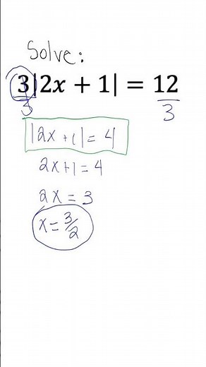 Solving Absolute Value Equations Made EASY!