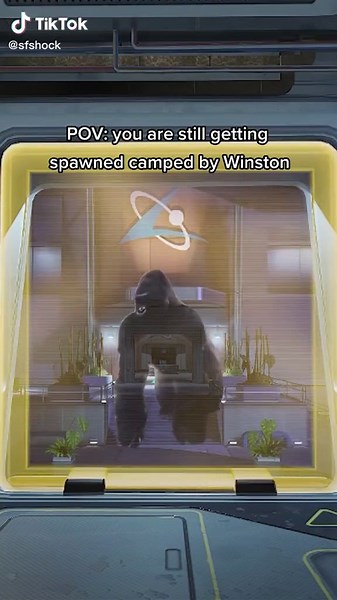 Dealing with Winston Teabagging in Overwatch