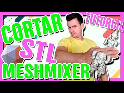 ✅ ¿CÓMO CORTAR STL CON MESHMIXER? / TUTORIAL