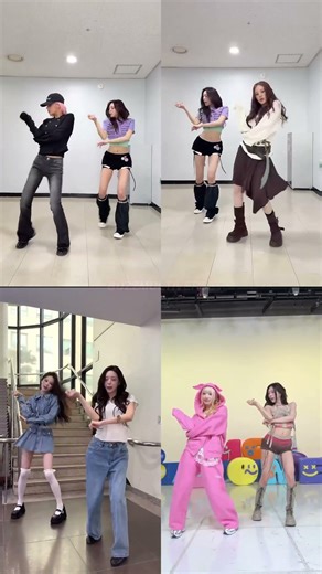 YUNA Ice Cream 🍦 Challenge PART 1 | Split Screen K-Pop Edit