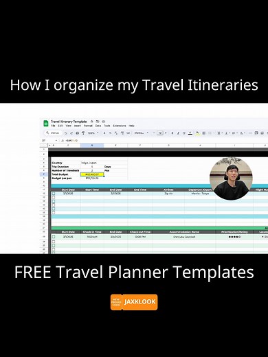 "ANG HIRAP MAG PLAN NG HOLIDAY! NAKAKAINIS!" Let's make it easy for you! This is how I organize my Travel Itineraries - FREE Travel Planner & Budget Tracker Templates! | Jax Reyes