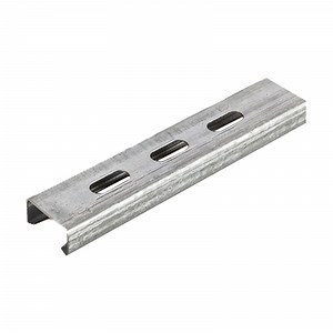 [Hot Item] Pre-Galvanized Steel Slotted C Channels Structural Channels Unistrut Steel 41X35mm