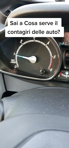 Sai a Cosa serve il contagiri delle auto? #contagiri #auto