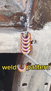 SMAW vertical welding C pattern. | Ronilo Pandacan