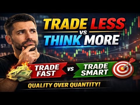 Trade Less, Think More — The Secret of Smart Traders