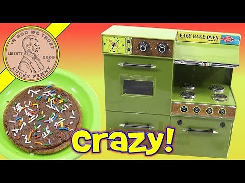 Easy Bake Crazy Cake! Baked In A 1969 Kenner Easy Bake Oven