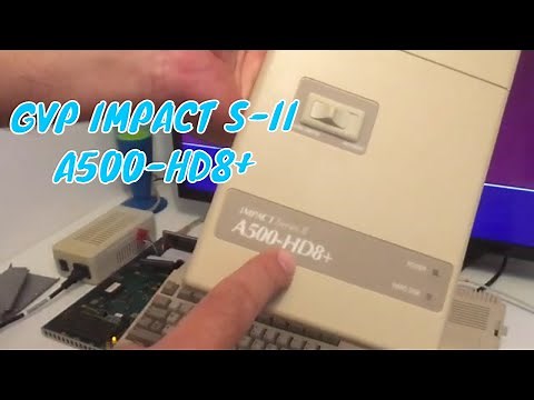 GVP Impact A500 HD8+ Series II Commodore Amiga 500 HD RAM Sidecar expantion
