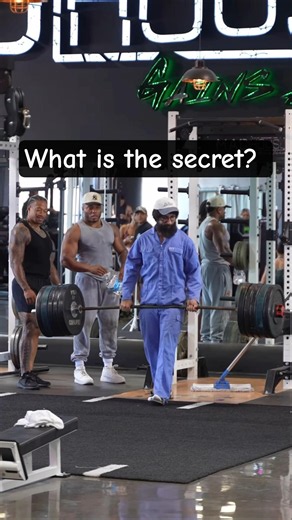 What is the secret? Anatoly shocks bodybuilders.