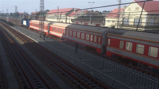 RWC云平台-东北铁路网Ⅰ王岗-陶赖昭区间运转.HXD3C 型电力机车（TRWATR & Zain）