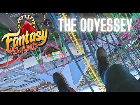 THE ODYSSEY - ON RIDE FOOTAGE -FANTASY ISLAND - INGOLDMELLS - SKEGNESS - UK ROLLER COASTER