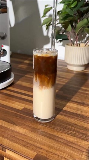 Coffee Recipes & more on Instagram: "Making an iced latte with a spaceship The machine: @manumentcoffee LEVA #espresso #icedcoffee #coffeesetup"