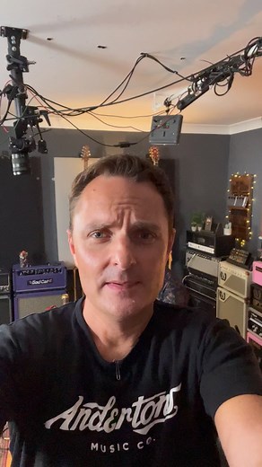 Join us LIVE at 3.30 UK time (in about 20 mins!) on the Andertons TV YouTube channel. | Captain Anderton