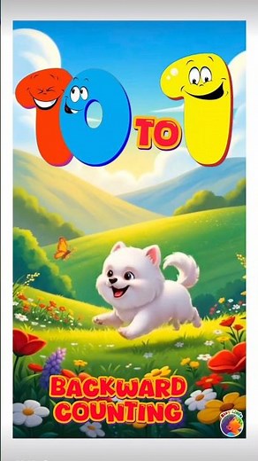 backward counting number number song #learning #counting