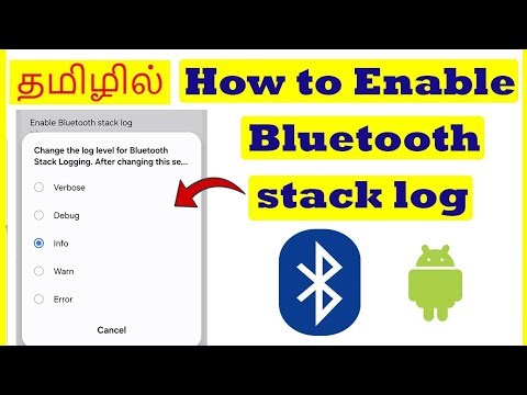 How to Enable Bluetooth Stack Log option in Android Mobile | VividTech