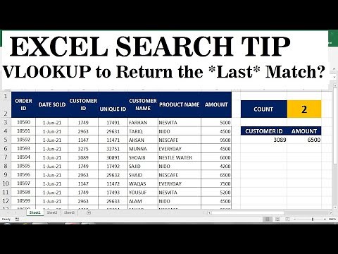 how to find last duplicate values in excel