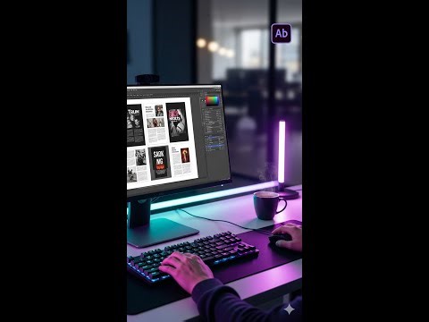 elaxing Workspace: Creating a Luxury Magazine Layout ✨📖