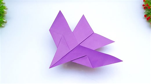 How To Make Paper Simple Airplane | Easy To Fold Paper Boomerang Fighter Plane Paper Plane Making Easy | Paper Plane Making Easy For School Crafts #PaperAirPlane #MakingPaperCrafts #PaperPlaneMaking | Entertaining Arts