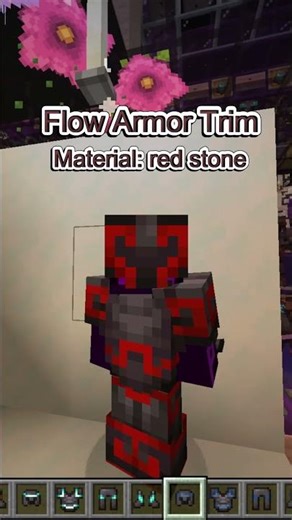 Flow Armor Trim #minecraftshorts G4G