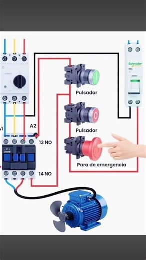 Circuit de câblage de démarrage