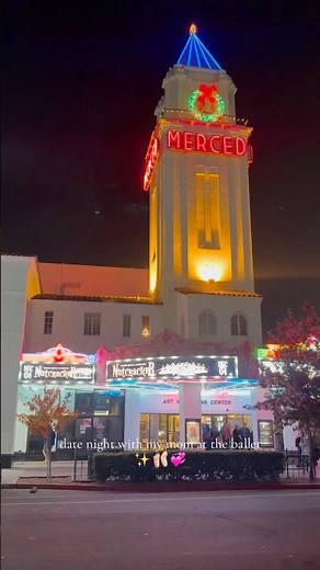 The Nutcracker at Merced Theatre | Date night at the ballet ✨