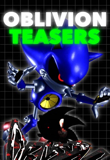OBLIVION TEASERS | Oblivion (Art by Melody) (Metal Sonic Animations by Raze) #oblivionsonicexe #sonic #sonicthehedgehog #roblox #asym