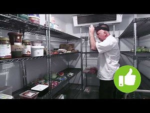 How to stack food in a cooler...