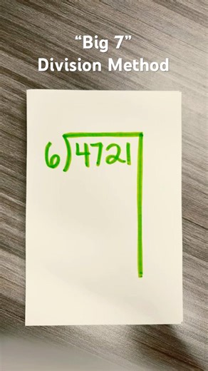 The Big 7 Method - Partial Quotients