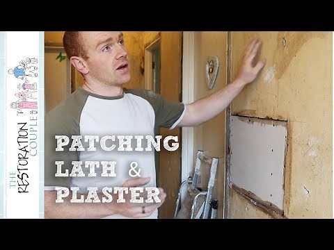 Repairing Lath and Plaster