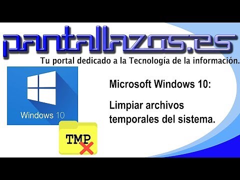 Windows 10: Limpiar archivos temporales.