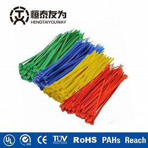 [Hot Item] Yellow Cable Ties Green Tie Wraps Plastic Zip Ties