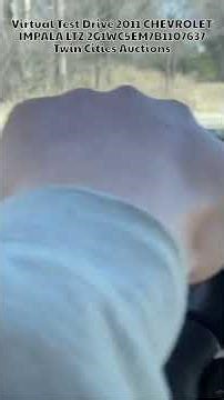 Virtual Test Drive 2011 CHEVROLET IMPALA LTZ 2G1WC5EM7B1107637 Twin Cities Auctions