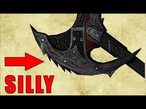 Fantasy Weapons Scrutinized: Skyrim swords and axes