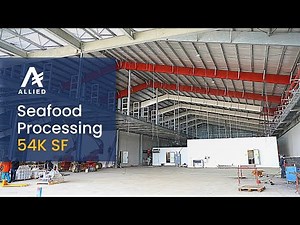 Seafood Processing Facility | Industrial Warehouse Design | Pre Fabricated Buildings
