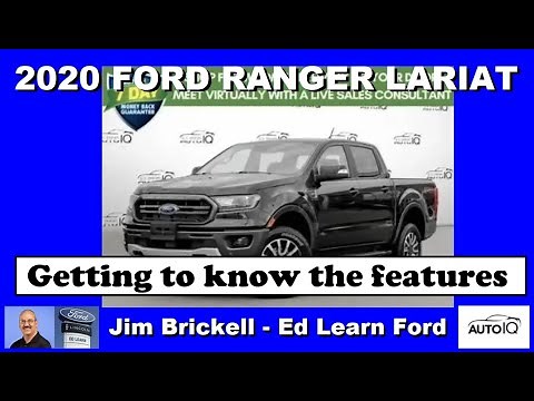2020 Ford Ranger Lariat - Getting to know the features