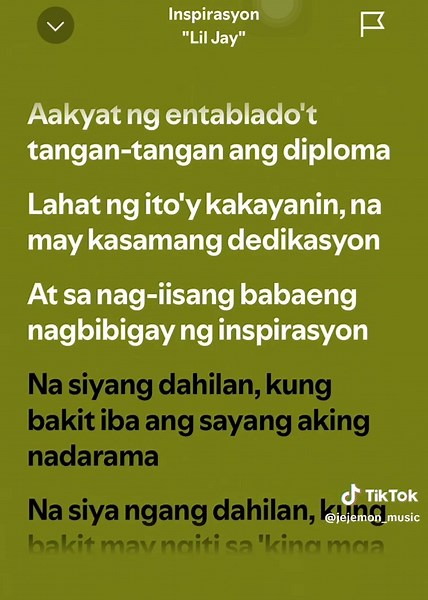 Inspirasyon by Lil Jay | Part 4