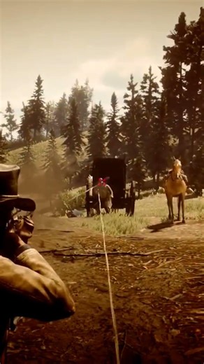 #reddeadredemption2 Stopping thr O'Driscoll's from robbing a stage coach